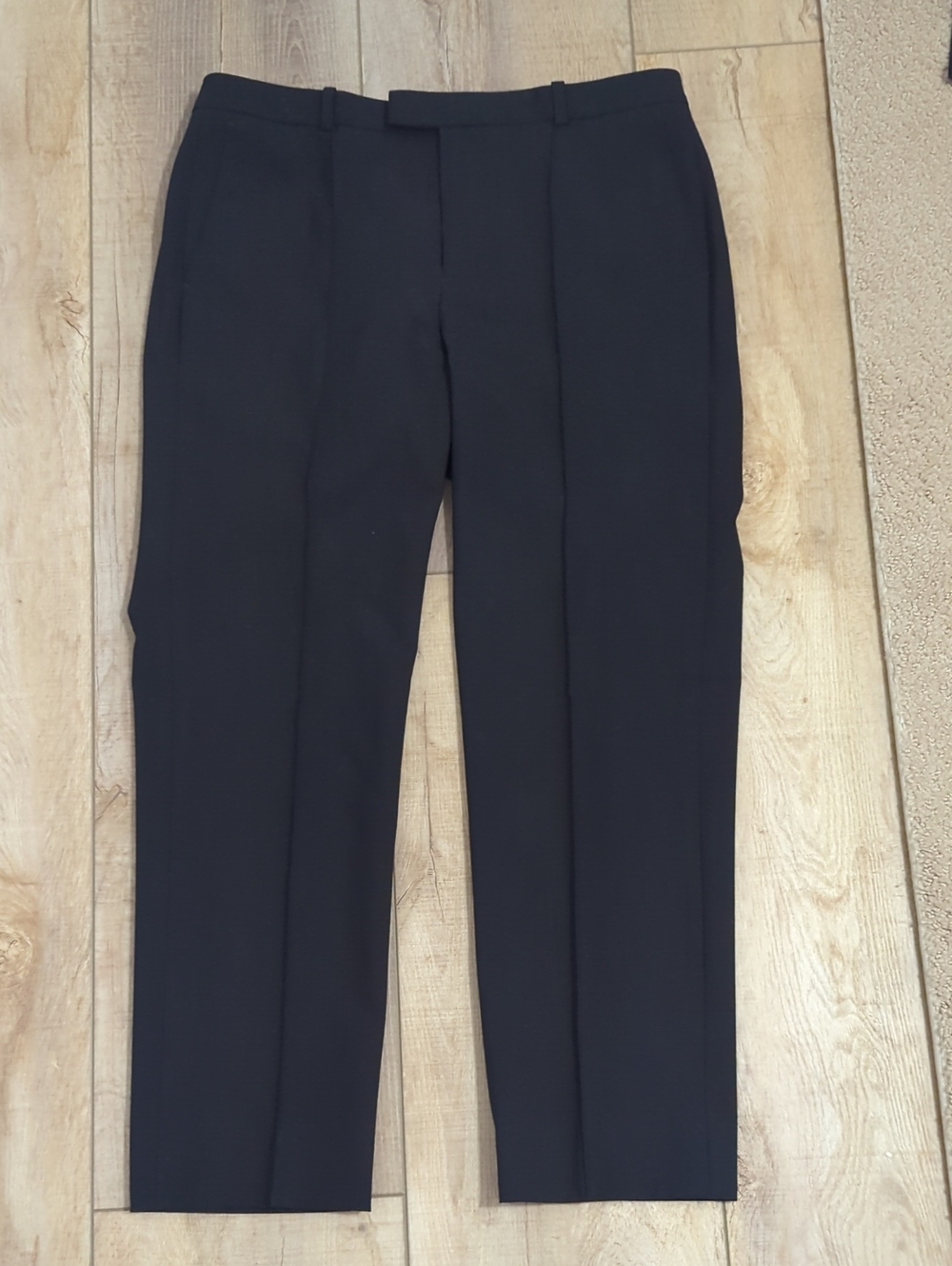 J. Crew Tollegno 1900 Eaton Boy Women's Black Pants Size 6